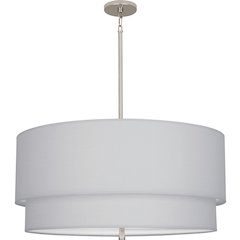 Decker Pendant in Polished Nickel Color