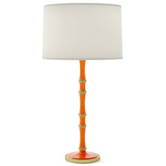 Kane Table Lamp in Pumpkin Color