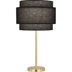 Decker Table Lamp in Modern Brass Color
