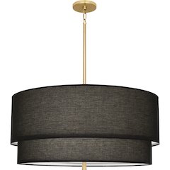 Decker Pendant in Modern Brass Color
