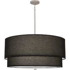 Decker Pendant in Polished Nickel Color