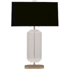 Jacqueline Table Lamp in Polished Nickel Color