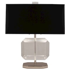 Jacqueline Accent Lamp in Polished Nickel Color