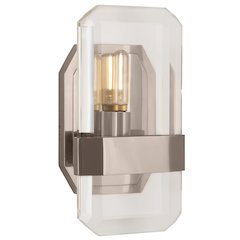 Jacqueline Wall Sconce in Polished Nickel Color