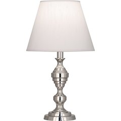 Arthur Accent Lamp in Polished Nickel Color