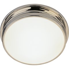 Roderick Flushmount in Polished Nickel Color