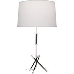 Thatcher Table Lamp in Polished Nickel Color