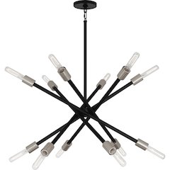 Thatcher Chandelier in Polished Nickel Color