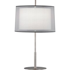 Saturnia Table Lamp in Stainless Steel Color