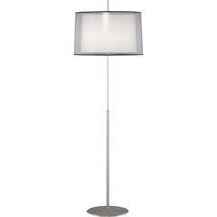 Saturnia Floor Lamp in Stainless Steel Color