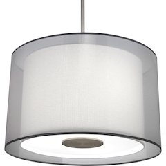 Saturnia Pendant in Stainless Steel Color