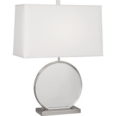Alice Table Lamp in Polished Nickel Color