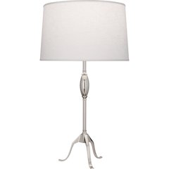Grace Table Lamp in Polished Nickel Color