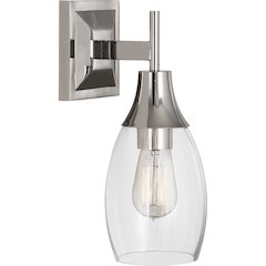 Grace Wall Sconce in Polished Nickel Color