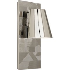 Michael Berman Brut Wall Sconce in Polished Nickel Color