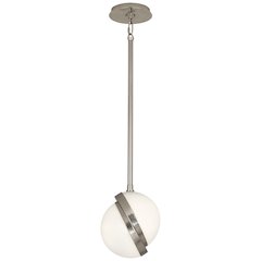 Michael Berman Brut Pendant in Polished Nickel Color