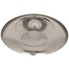 Michael Berman Brut Flushmount in Polished Nickel Color