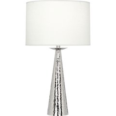Dal Table Lamp in Polished Nickel Color