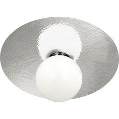Dal Flushmount in Polished Nickel Color