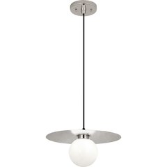 Dal Pendant in Polished Nickel Color