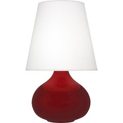 Sangria June Accent Lamp in Sangria Glazed Ceramic Color