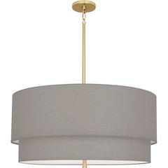 Decker Pendant in Modern Brass Color