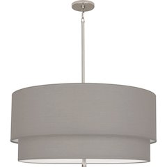 Decker Pendant in Polished Nickel Color