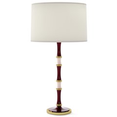 Kane Table Lamp in Sugar Plum And Rose Water Color