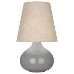 Smokey Taupe June Accent Lamp in Smoky Taupe Glazed Ceramic Color