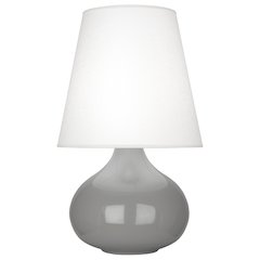 Smokey Taupe June Accent Lamp in Smoky Taupe Glazed Ceramic Color
