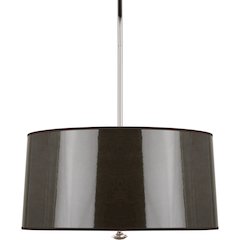 Penelope Pendant in Polished Nickel Color