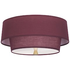 Decker Flushmount in Modern Brass Color