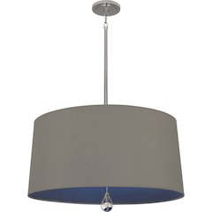 Williamsburg Custis Pendant in Polished Nickel Color