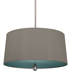 Williamsburg Custis Pendant in Polished Nickel Color