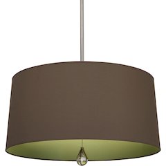 Williamsburg Custis Pendant in Polished Nickel Color