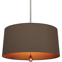 Williamsburg Custis Pendant in Polished Nickel Color