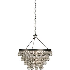 Bling Chandelier in Deep Patina Bronze Color