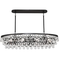 Bling Chandelier in Deep Patina Bronze Color