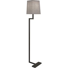 Doughnut Floor Lamp in Deep Patina Bronze Color