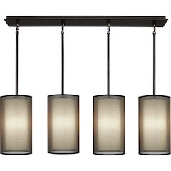 Saturnia Chandelier in Deep Patina Bronze Color