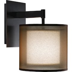 Saturnia Wall Sconce in Deep Patina Bronze Color