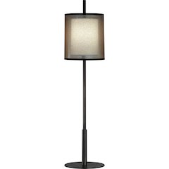 Saturnia Table Lamp in Deep Patina Bronze Color