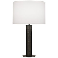 Michael Berman Brut Table Lamp in Deep Patina Bronze Color