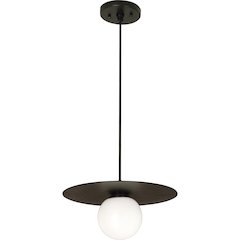 Dal Pendant in Deep Patina Bronze Color