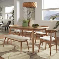 Nature Finish Dining Table