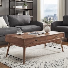 Brown Finish Coffee Table