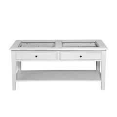 Panorama Glass-Top Coffee Table