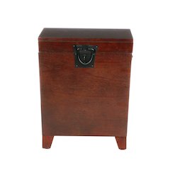 Pyramid Trunk End Table