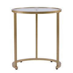 Evelyn Glam Nesting Side Table 2pc Set –