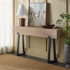 Portil Steel Leg Console
